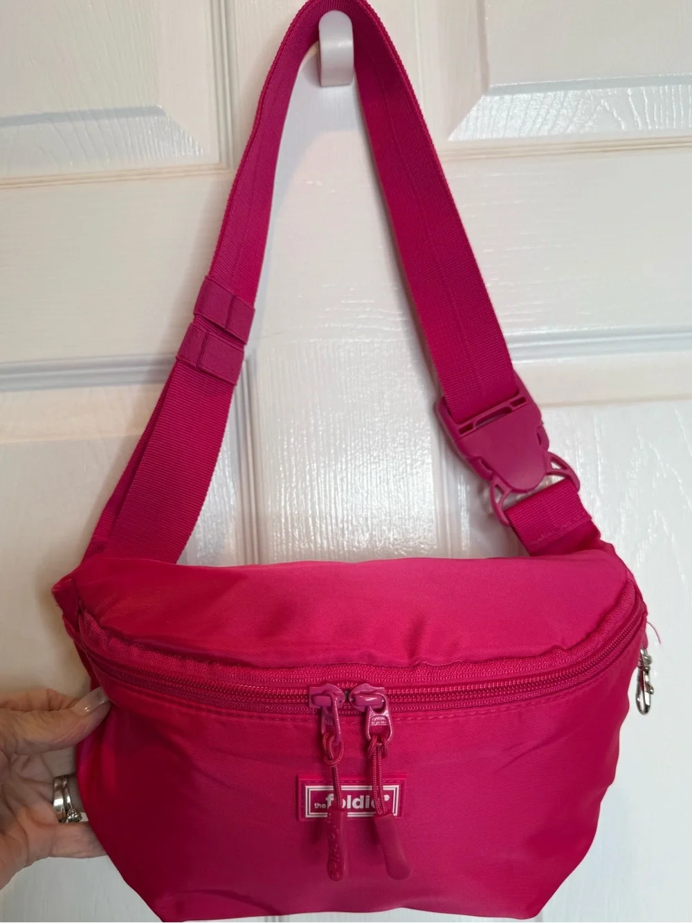 FOLDIE THE FOLDIE CROSSBODY PINK
